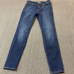 Madewell Jeans Womens Jeans Size 25 Skinny Skinny Blue Denim Straight